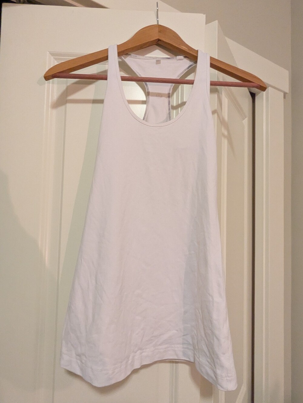 Lululemon Women's Size 6, Off White, Swiftly Tech Racer Back, Tank Top